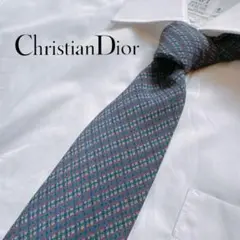 Christian Dior 総柄ネクタイ