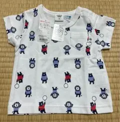 クマ柄 Tシャツ サイズ70 タグ付きのサムネイル