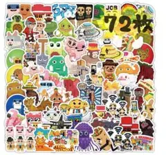 ブレインロットを盗む　ステッカー(フレークシール)　72枚分　新品未使用