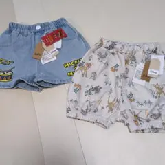 新品タグ付‼️LITTC 2枚セット　バンビ　ミッキー＆ミニー