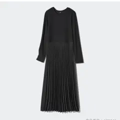 UNIQLO ユニクロ　ワンピース　ブラック　コンビネーションワンピース
