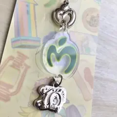 【未使用】Mrs. GREEN APPLE キーホルダー(ロゴマーク)