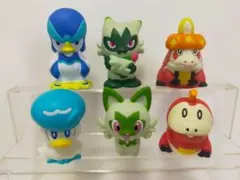 ポケモンキッズ　指人形　ニャオハ　クワッス　ホゲータ　進化6体セット　まとめ売り