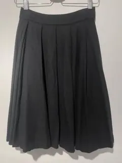 BLUELABEL CREST BRIDGE ブラックフレアスカート