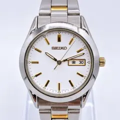 SEIKO SPIRIT 7N43-9080 白文字盤 デイデイト 1990年代
