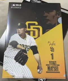 【フラットガシャポン】MLB™ クリアファイルコレクション　松井裕樹