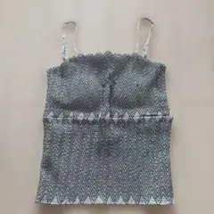 Ameri VINTAGE CUP IN SHIRRING CAMISOLEのサムネイル