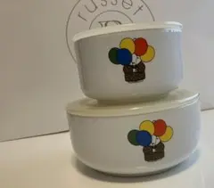 【美品】ミッフィ　陶器の保存容器　２個セット