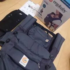 エルゴベビー OMNI 360 クールエア／チャコールグレー　ベビザラス限定