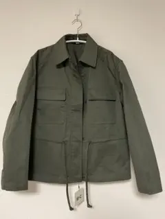 【値下げ！！】新品　UNIQLO コットンブレンドドローストリングジャケット　M