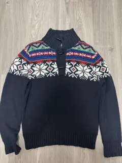 Polo Ralph Lauren フェアアイル ノルディック柄 ニット L