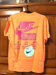 USA製90s銀タグチャレンジコートNIKEピンクTシャツLオールドヴィンテージ USA製90s銀タグチャレンジコートNIKEピンクTシャツLオールド