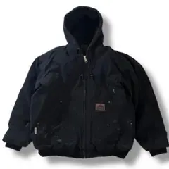 Walls ジャケット ブラック　ダック生地 アクティブジャケット　90s 短丈 Walls ダックアクティブジャケット ブラック【1127A64