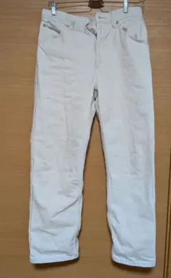 UNIQLO Uレギュラーフィットストレートハイライズジーンズ　27