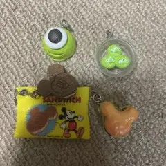 【希少】TDR ディズニー　パークフード　チャーム　キーチェーン　ストラップ