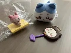 ちいかわ♡チャームとフィギュアとミニぬいぐるみ3点セット