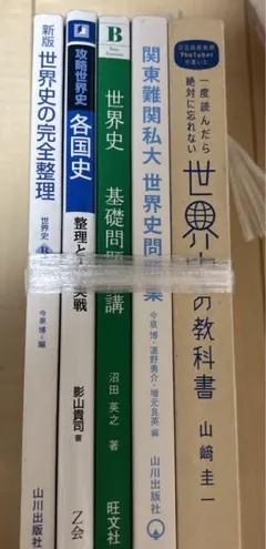 世界史 大学受験 参考書 山川出版社