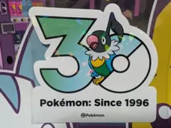 0185 ウソッキー ポケモン 30周年 メガフェスタ ホログラム ステッカー