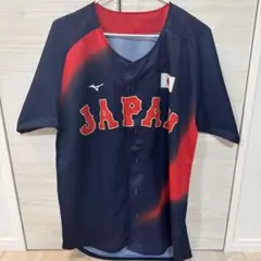 侍ジャパン レプリカユニフォーム ビジター ミズノ フリーサイズ 네이비