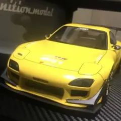 イグニッションモデル 1/18 FEED RX-7 FD3S イエローのサムネイル