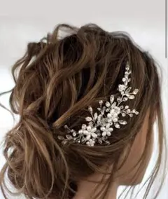 ウェディング ヘッドドレス ヘアアクセサリー 髪飾り