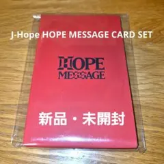 J-Hope HOPE ON THE STAGE MESSAGE CARD