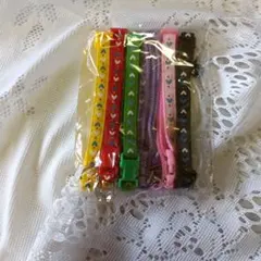 猫用カラフル首輪 6本セット