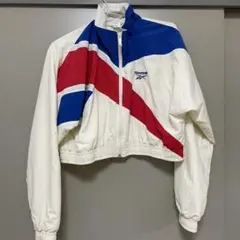 Reebok クロップドジャケット ホワイト