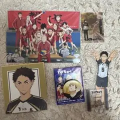 ハイキュー 赤葦京治 宮侑 映画特典 缶バッジ 色紙 アクスタ など まとめ
