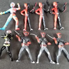 HGキカイダー 8体Aセット　（塗装済み）ハカイダー