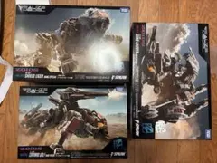 ゾイド　リアライズ　シールドライガー　コマンドウルフ　ジェノザウラー　未開封