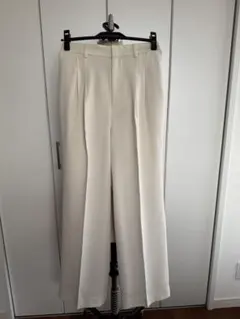 green label relaxing ハイチェスト タック ワイド パンツ