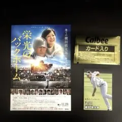 Calbee プロ野球カード 横田慎太郎　栄光のバックホーム