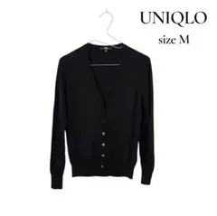 UNIQLO エクストラファインメリノVネックカーディガン M