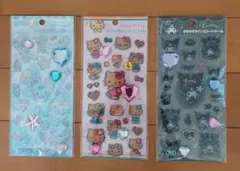 サンリオ キラキララインストーンシール 3枚セット