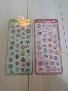 韓国限定　クレヨンしんちゃん　ボンボンドロップシール　2枚セット