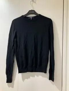 エクストラファインメリノクルーネックセーター(長袖)M