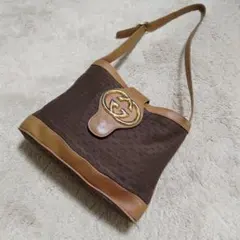 GUCCI グッチクレスト インターロッキング モノグラムバケット バッグのサムネイル