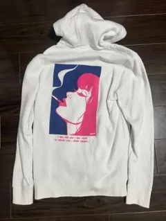 HUF グラフィックパーカー ホワイト