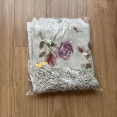 ストール　マフラー　花柄