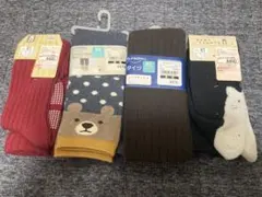 【新品未使用】サイズ85 タイツ・スパッツ　4点セット