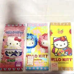 【新品未使用】ご当地限定　キティちゃんハンドタオル