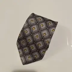 courrèges シルク ネクタイ グレー
