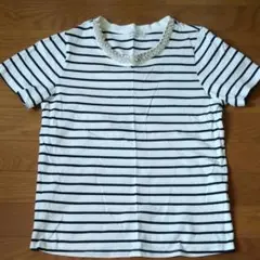 earth music & ecology　ボーダー Tシャツ