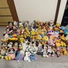 ディズニー　ぬいぐるみ　まとめ売り　ミッキーマウス　ミニーちゃん　プーさん　大量