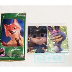 ズートピア カードソフトクッキー ジュディ フィニック　ZOOTOPIA