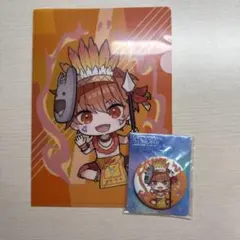 めいちゃん ひきフェス 缶バッジ クリアファイル