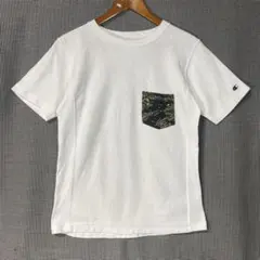 Champion R/W ヘビーウェイト 迷彩ポケットTシャツ チャンピオン