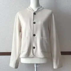 【未使用品】バウンシーバンド　ニットジャケット　Mサイズ　アイボリー