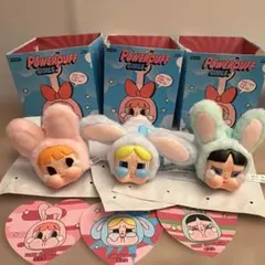 正規品 新品　POPMART CRYBABY パワーパフガールズ パワパフ　3点